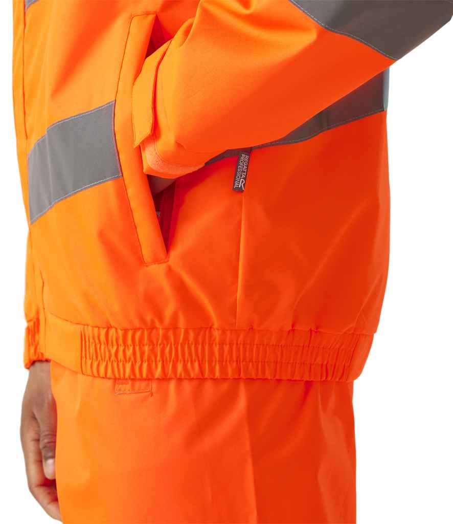 Regatta High Visibility Pro Contract Dover Jacket | Orange - Lancashire Teamwear