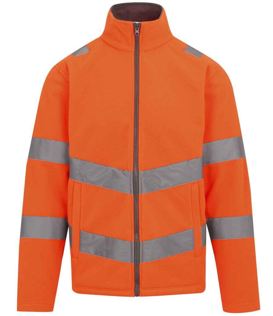 Regatta High Visibility Pro Contract Thor Fleece Jacket Orange