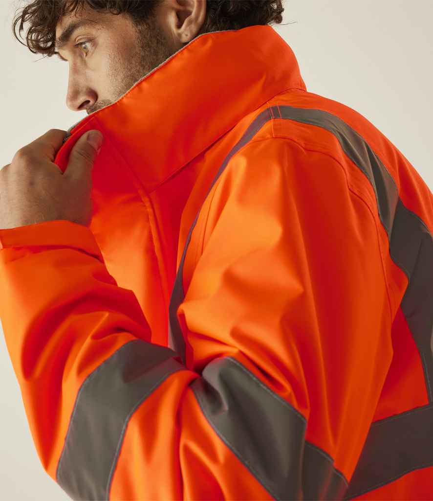 Regatta High Visibility Pro Contract Dover Parka | Orange Jacket - Lancashire Teamwear
