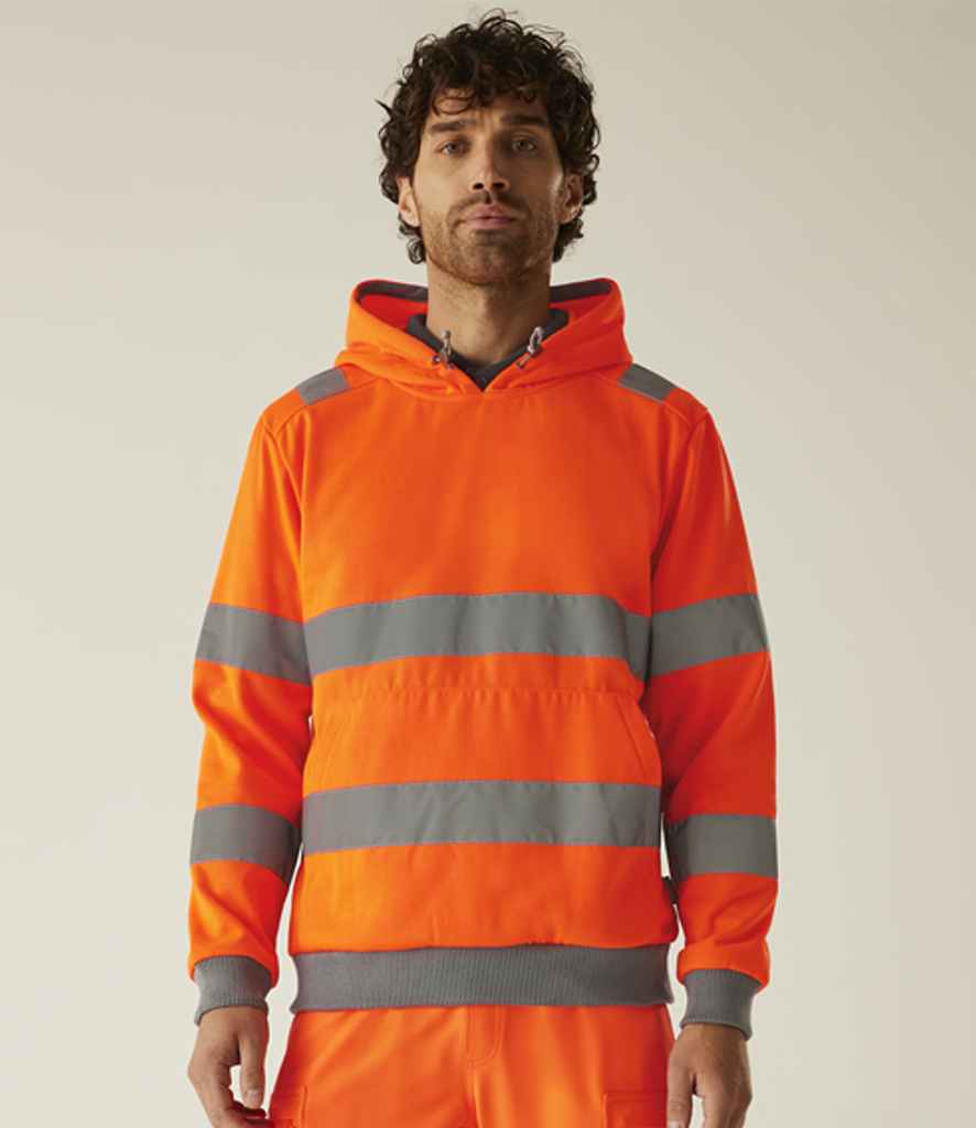 Regatta High Visibility Pro Contract Hoodie | Orange - Lancashire Teamwear
