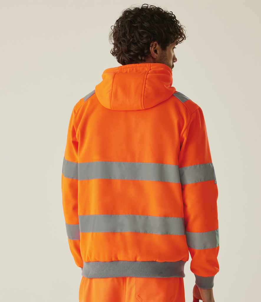 Regatta High Visibility Pro Contract Hoodie | Orange - Lancashire Teamwear