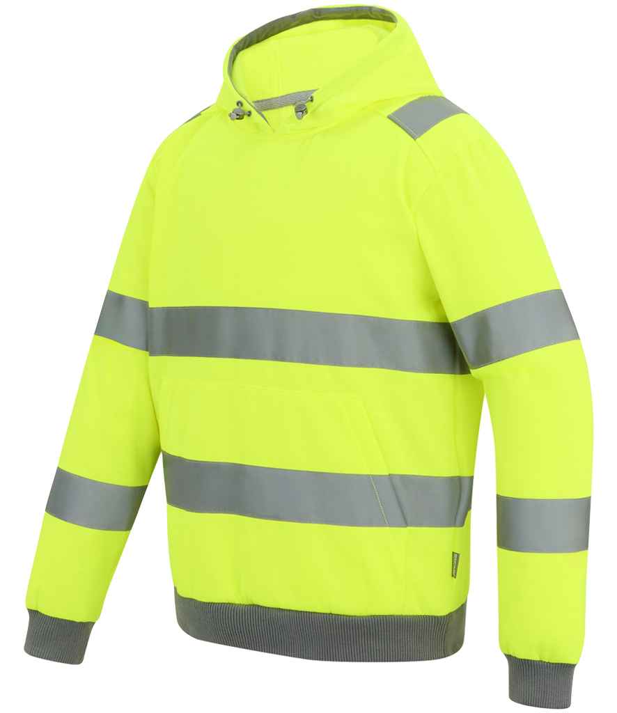 Regatta High Visibility Pro Contract Hoodie | Yellow - Lancashire Teamwear