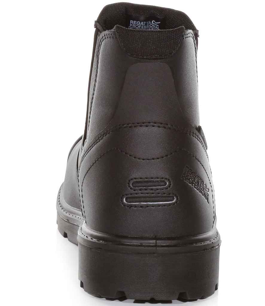Regatta Safety Footwear Waterproof S3 Dealer Boots | Black - Lancashire Teamwear