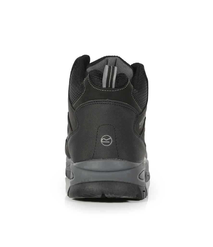 Regatta Safety Footwear Mudstone S1P Safety Hikers | Black/Granite - Lancashire Teamwear