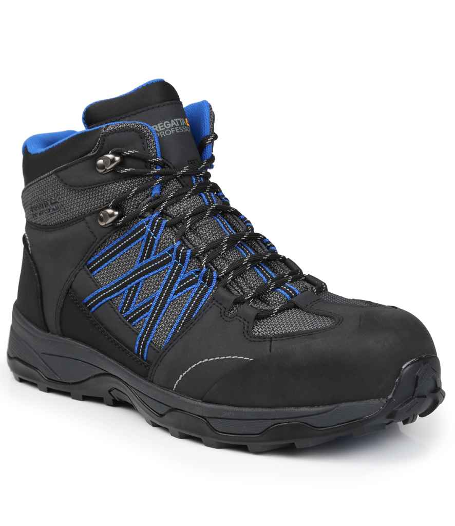 Regatta Safety Footwear Claystone S3 Safety Hikers | Briar/Oxford Blue - Lancashire Teamwear