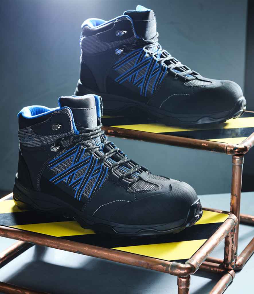 Regatta Safety Footwear Claystone S3 Safety Hikers | Briar/Oxford Blue - Lancashire Teamwear