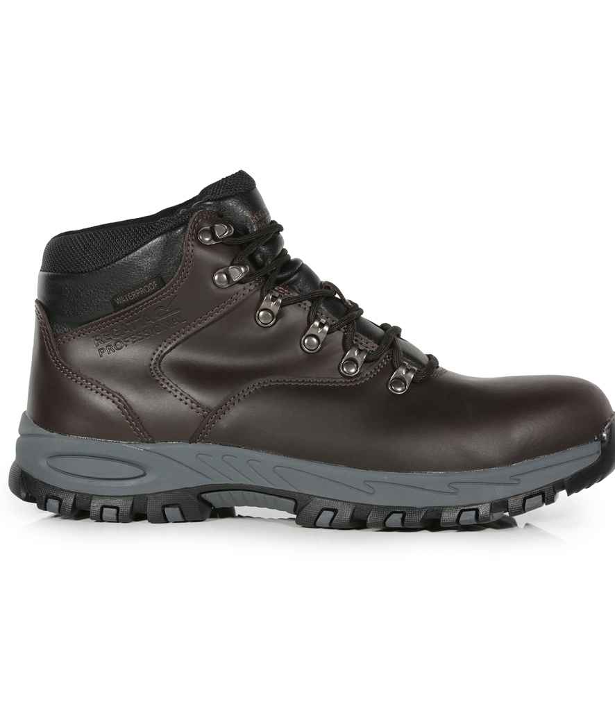 Regatta Safety Footwear Gritstone S3 WP Safety Hikers | Peat - Lancashire Teamwear