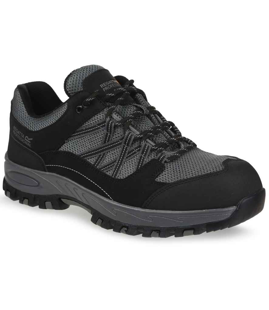 Regatta Safety Footwear Sandstone SB Safety Trainers Briar/Black