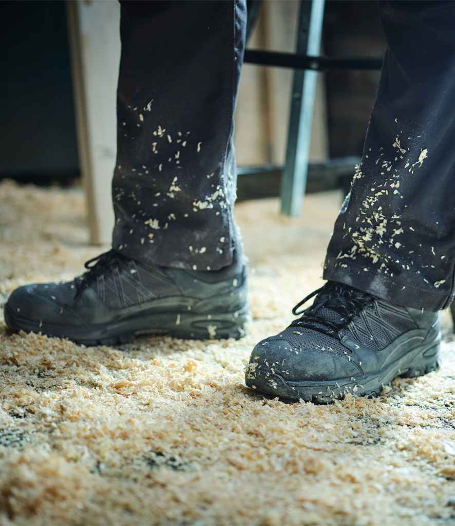 Regatta Safety Footwear Sandstone SB Safety Trainers | Briar/Black - Lancashire Teamwear