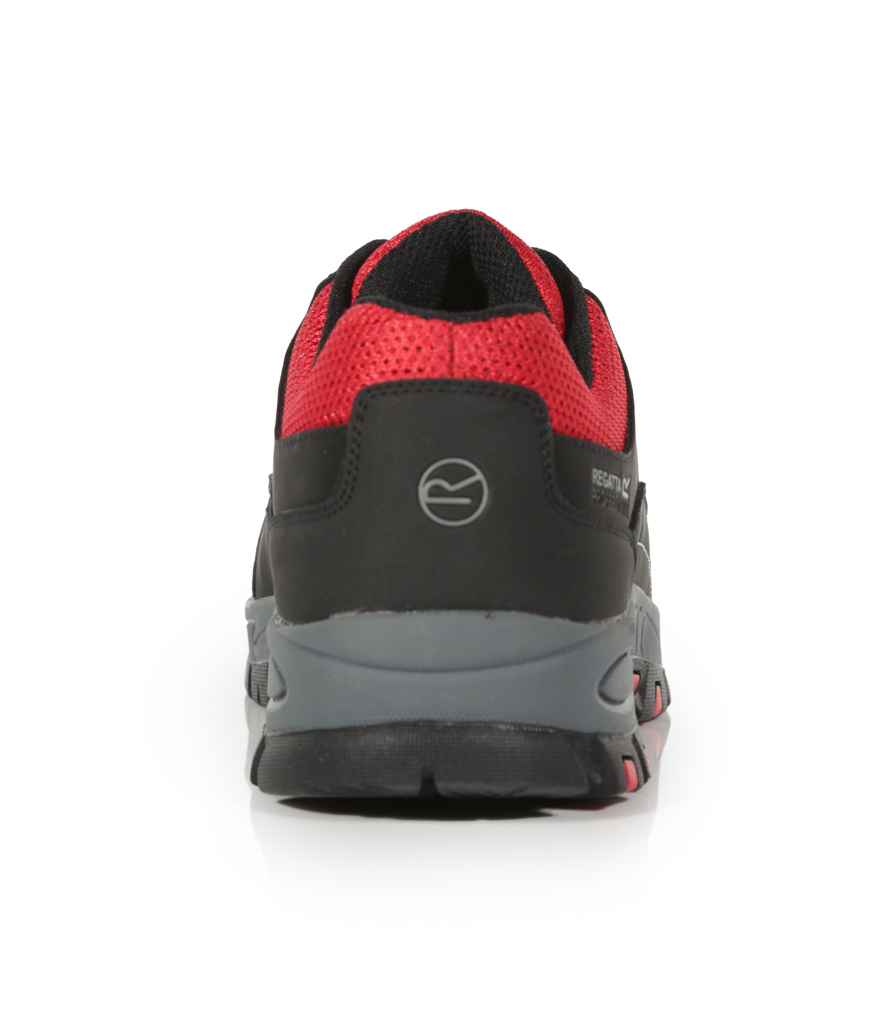 Regatta Safety Footwear Sandstone SB Safety Trainers | Red/Black - Lancashire Teamwear