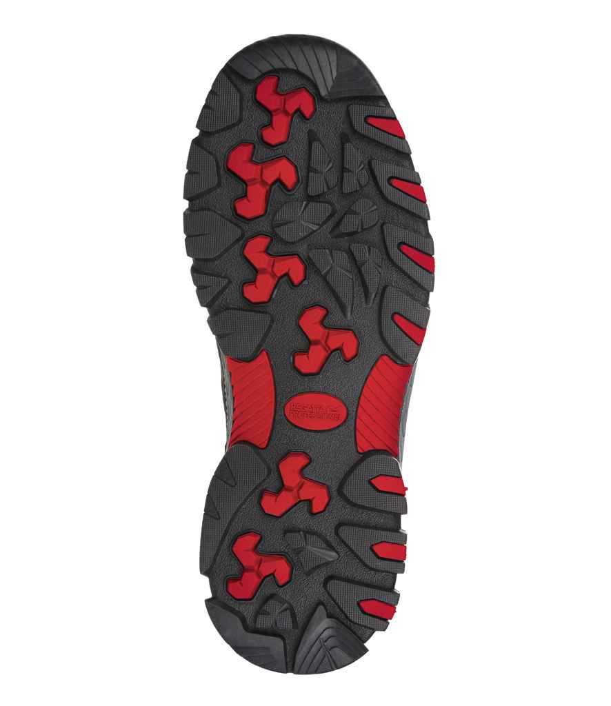 Regatta Safety Footwear Sandstone SB Safety Trainers | Red/Black - Lancashire Teamwear