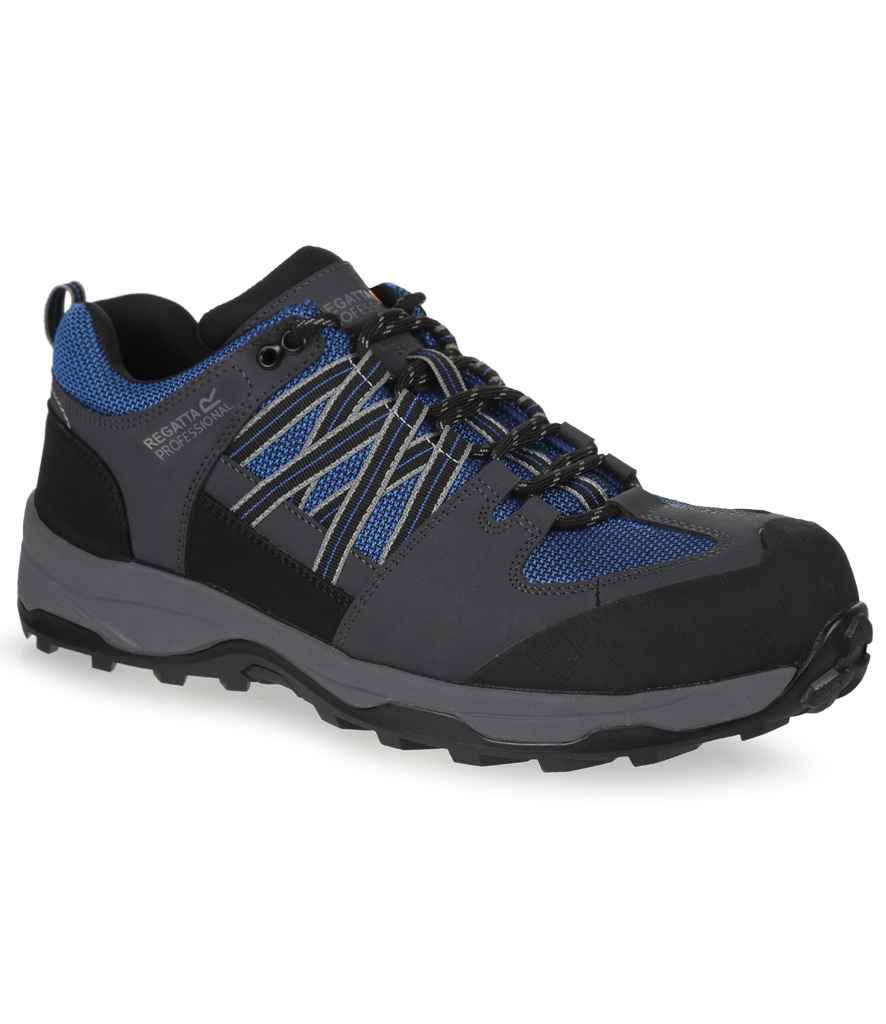 Regatta Safety Footwear Clayton S3 Safety Trainers Oxford Blue/Briar