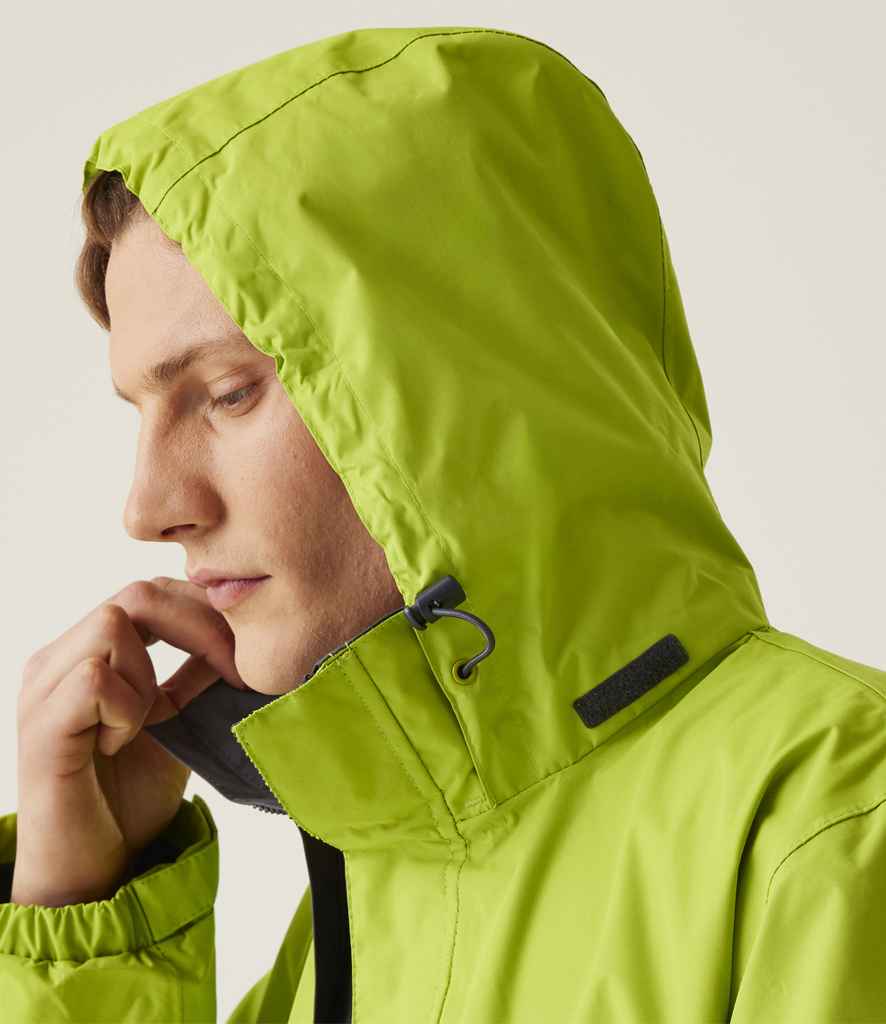 Regatta Ardmore Waterproof Shell Jacket | Keylime/Seal Grey - Regatta Professional - Lancashire Teamwear