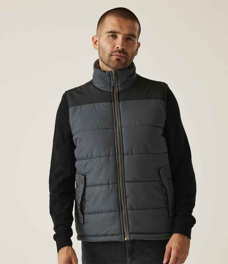 Regatta Altoona Padded Bodywarmer | Seal Grey/Black - Regatta Professional Gilet - Lancashire Teamwear