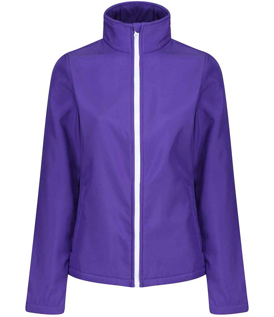 Regatta Ladies Ablaze Printable Soft Shell Jacket | Vibrant Purple/Black - Regatta Professional - Lancashire Teamwear