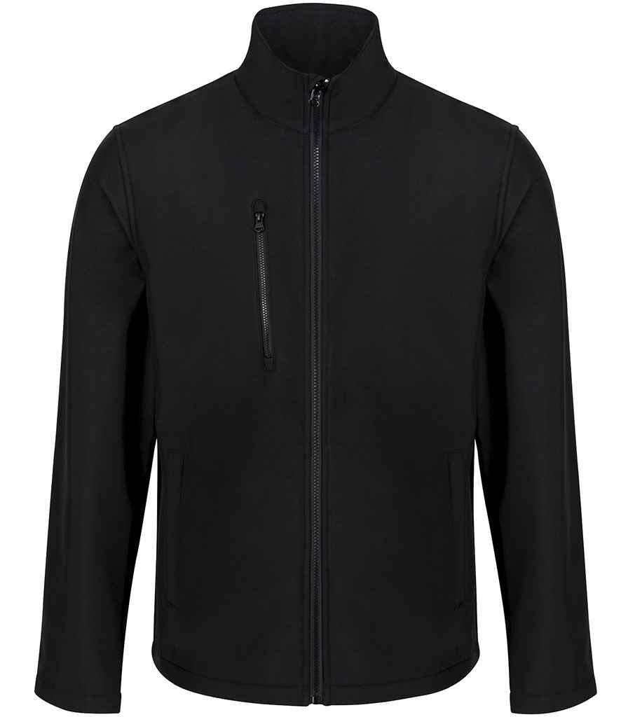 Regatta Ablaze Three Layer Soft Shell Jacket | Black/Black - Regatta Professional - Lancashire Teamwear