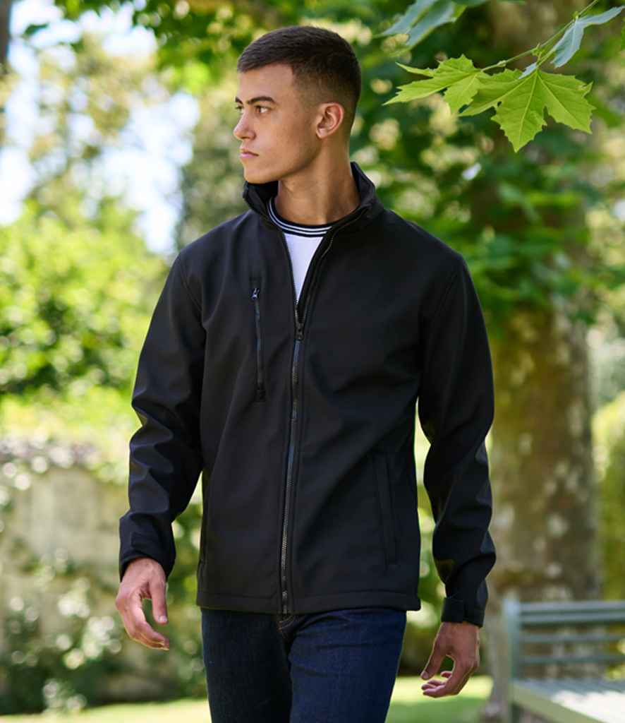 Regatta Ablaze Three Layer Soft Shell Jacket | Black/Black - Regatta Professional - Lancashire Teamwear