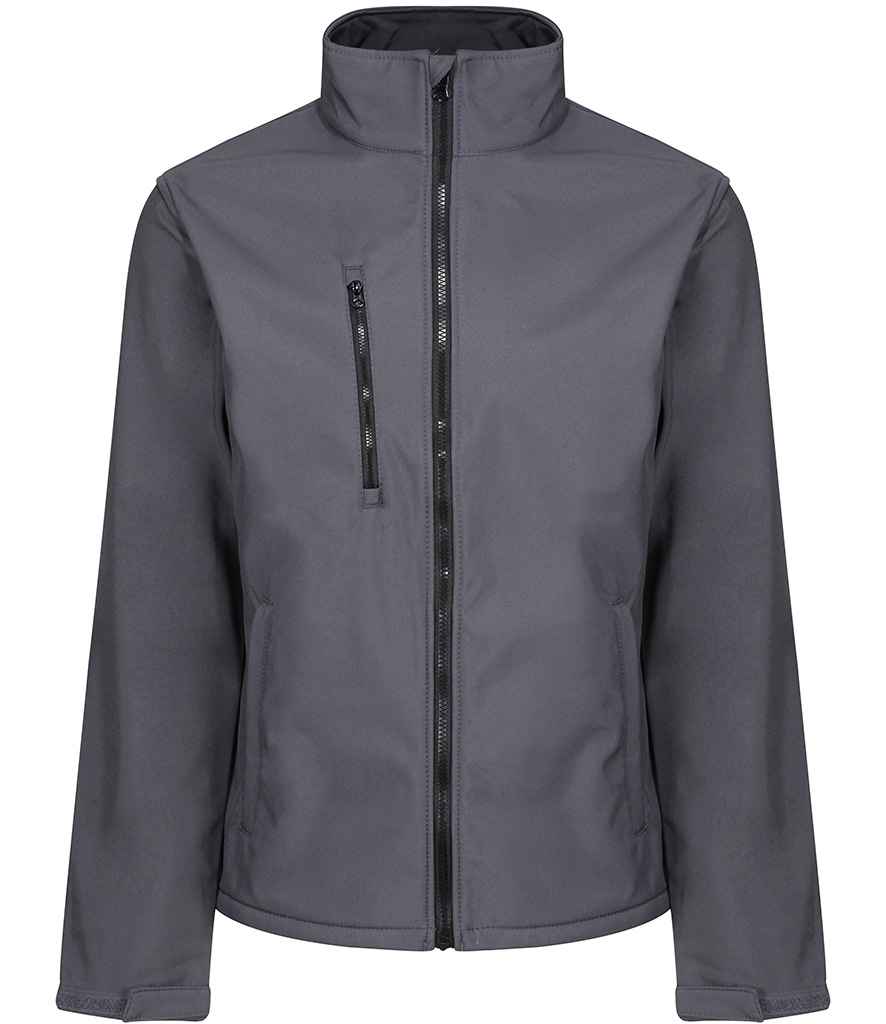 Regatta Ablaze Three Layer Soft Shell Jacket | Seal Grey/Black - Regatta Professional - Lancashire Teamwear