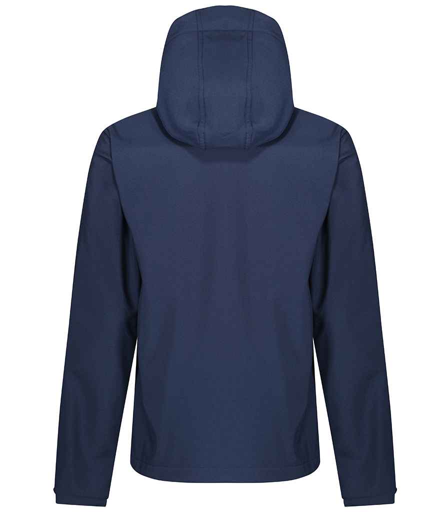 Regatta Venturer Three Layer Hooded Soft Shell Jacket | Navy/Navy - Regatta Professional - Lancashire Teamwear