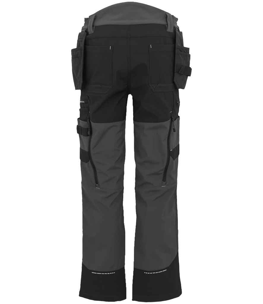 Regatta 4TEX Stretch Holster Trousers | Slate Grey/Black - Regatta Professional - Lancashire Teamwear