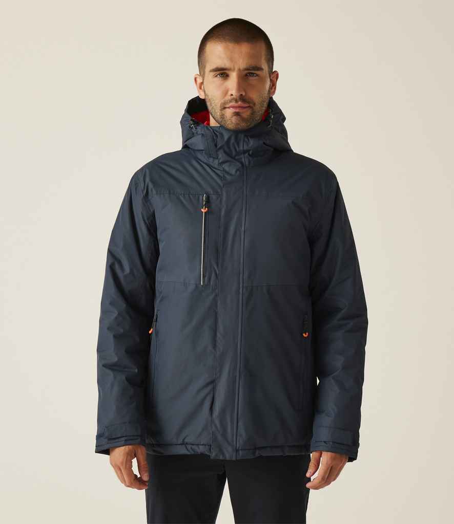 Regatta Thermogen Powercell 5000 Heated Jacket | Navy/Magma Orange - Regatta Professional - Lancashire Teamwear