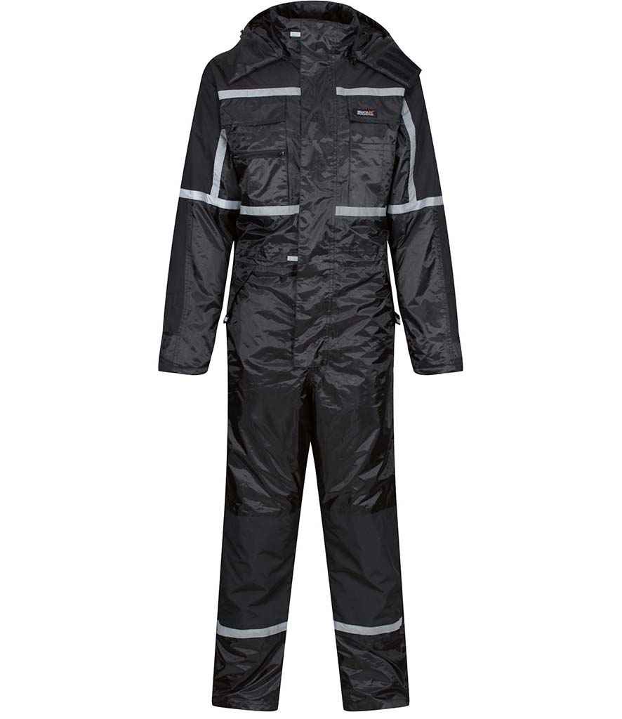 Regatta Pro Waterproof Insulated Coverall | Black - Regatta Professional - Lancashire Teamwear
