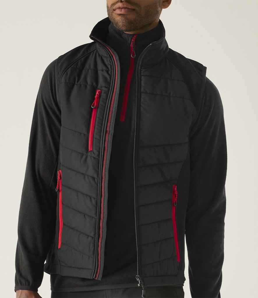 Regatta Pro Universal Bodywarmer | Black/Classic Red - Regatta Professional Gilet - Lancashire Teamwear