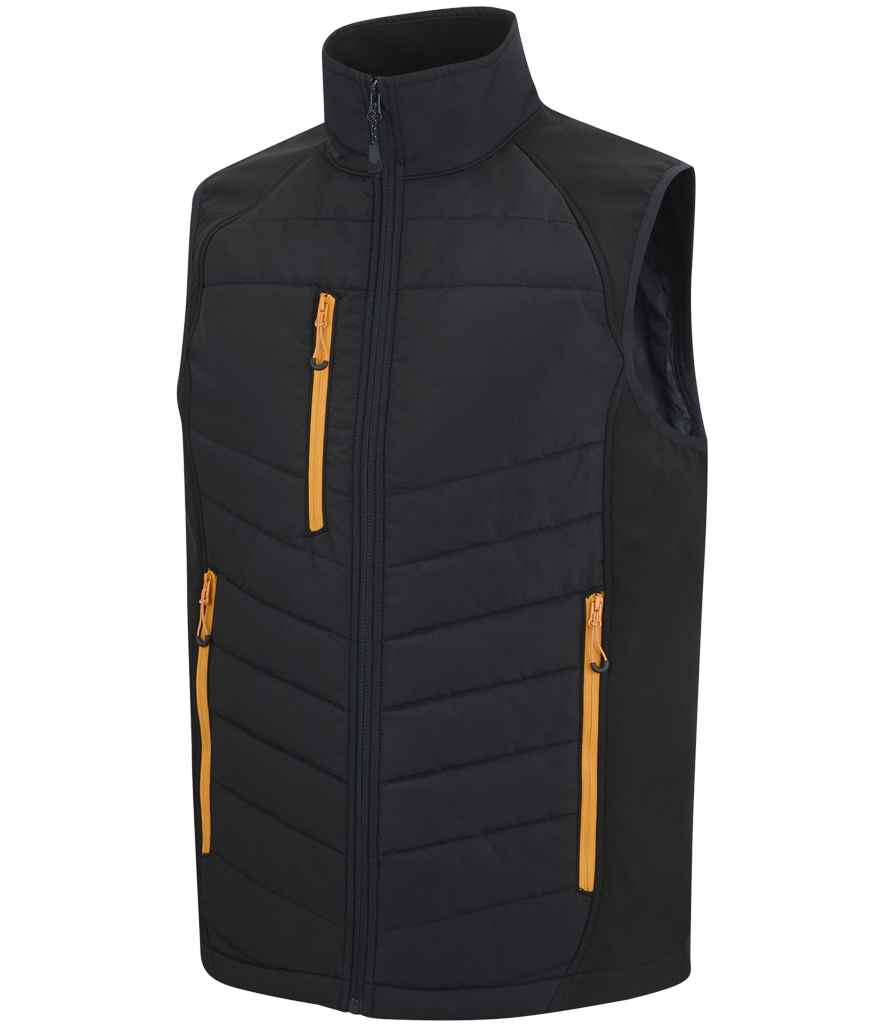 Regatta Pro Universal Bodywarmer | Black/Orange - Regatta Professional Gilet - Lancashire Teamwear