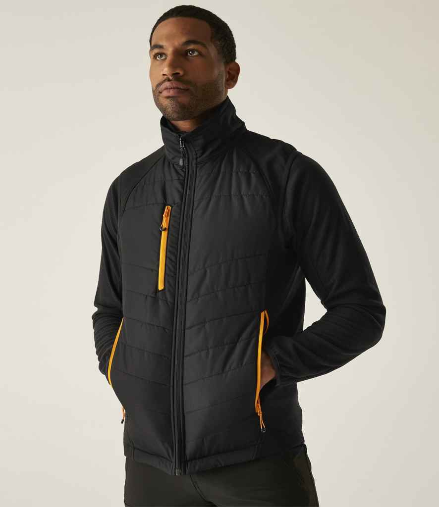 Regatta Pro Universal Bodywarmer | Black/Orange - Regatta Professional Gilet - Lancashire Teamwear
