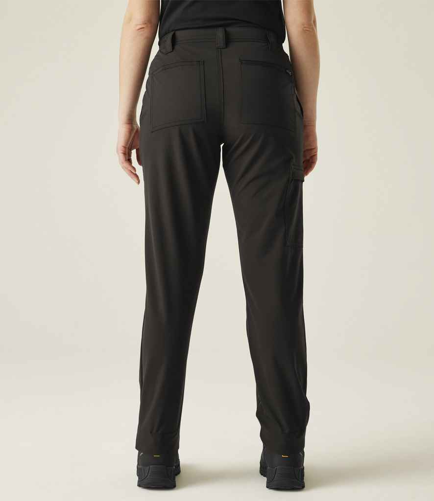 Regatta Ladies Pro Action Stretch Trousers | Black - Regatta Professional - Lancashire Teamwear