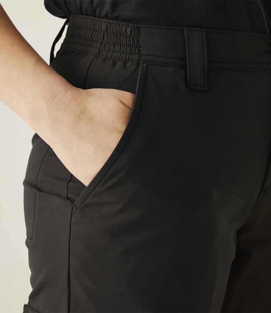 Regatta Ladies Pro Action Stretch Trousers | Black - Regatta Professional - Lancashire Teamwear