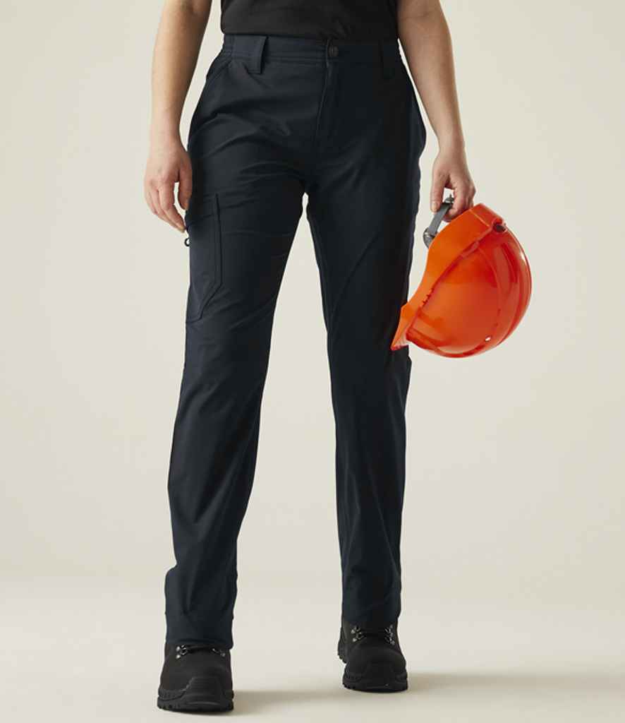 Regatta Ladies Pro Action Stretch Trousers | Navy - Regatta Professional - Lancashire Teamwear