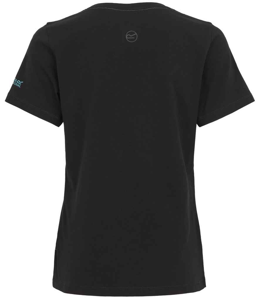 Regatta Ladies Ada Cotton Stretch T-Shirt | Black - Regatta Professional - Lancashire Teamwear