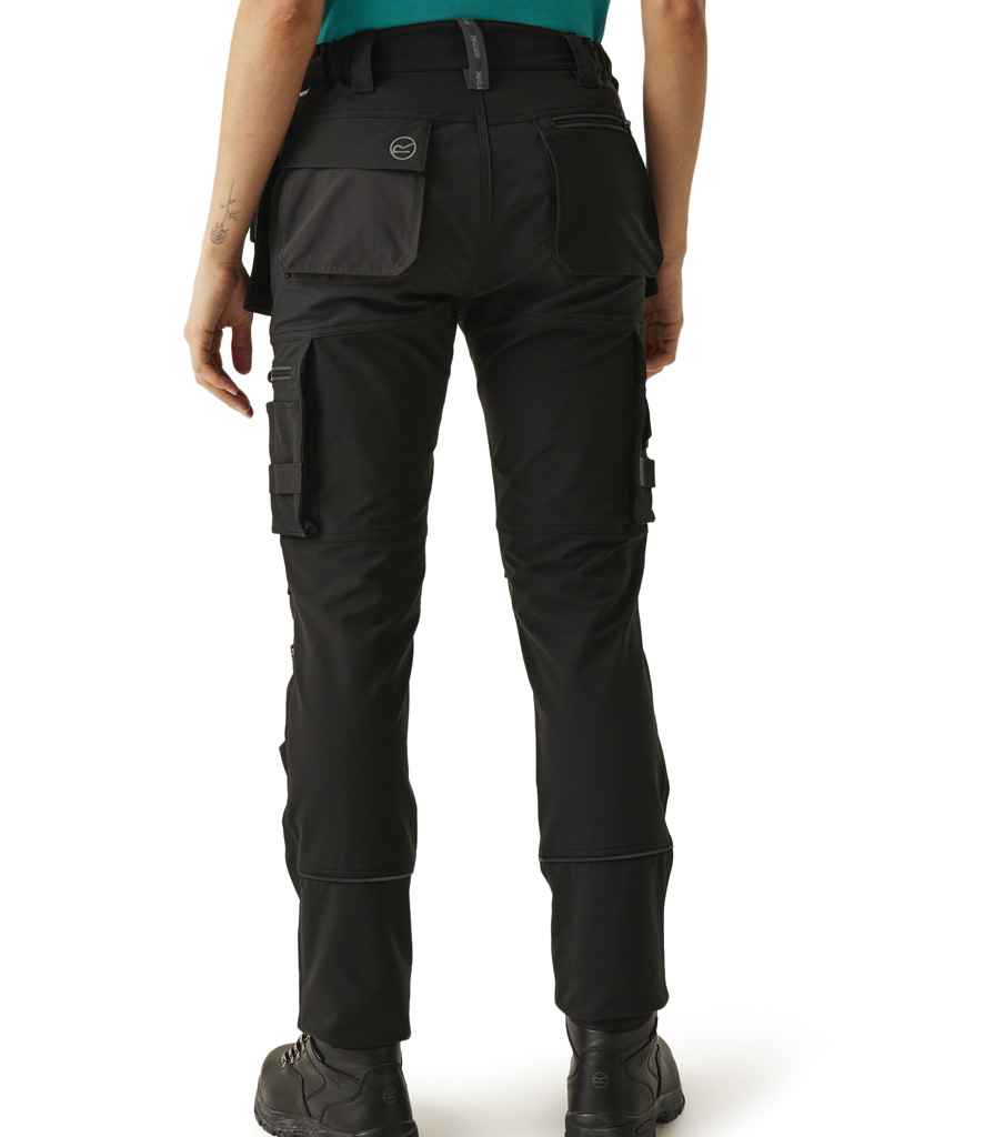 Regatta Ladies Ada Stretch Holster Trousers | Black - Regatta Professional - Lancashire Teamwear