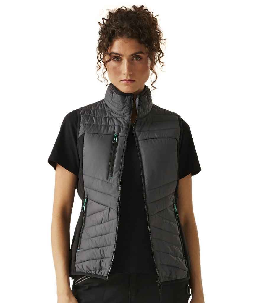 Regatta Ladies Ada Hybrid Bodywarmer | Grey - Regatta Professional Gilet - Lancashire Teamwear