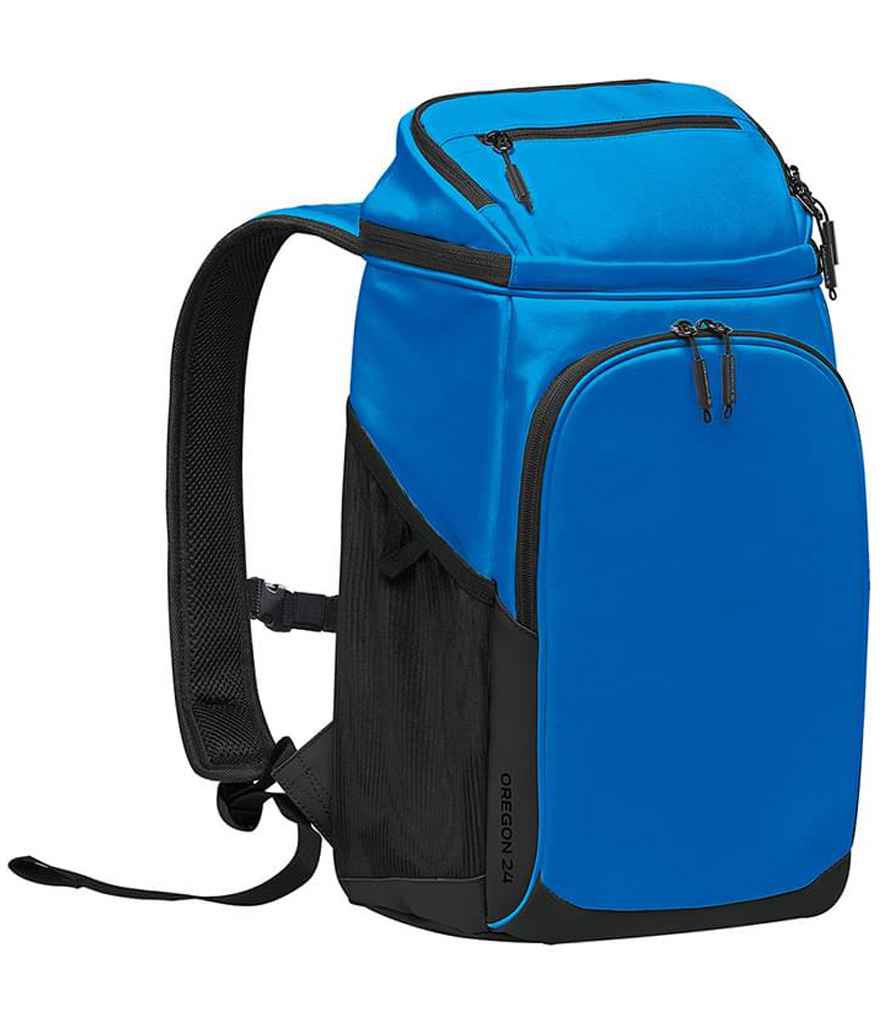 Stormtech Oregon 24 Cooler Backpack | Azure/Black Bag - Lancashire Teamwear