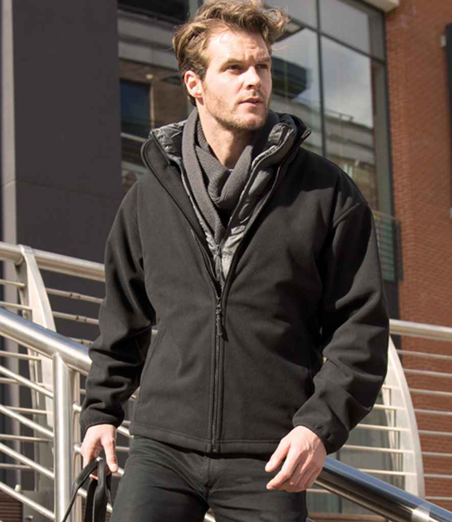 Result Urban Extreme Climate Stopper Fleece Jacket | Black - Lancashire Teamwear