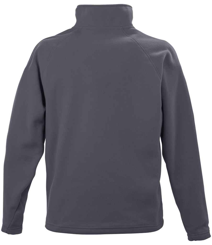Result Core Zip Neck Micro Fleece | Charcoal - Lancashire Teamwear