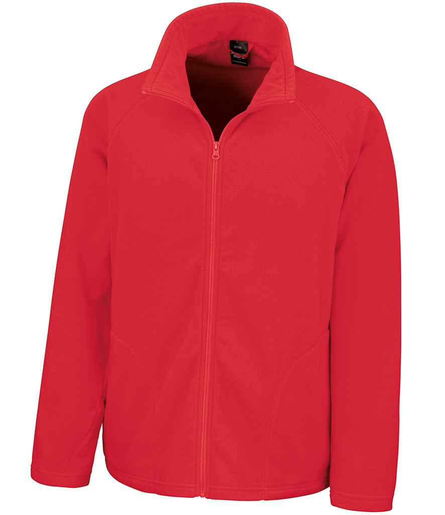 Result Core Micro Fleece Jacket | Red - Lancashire Teamwear