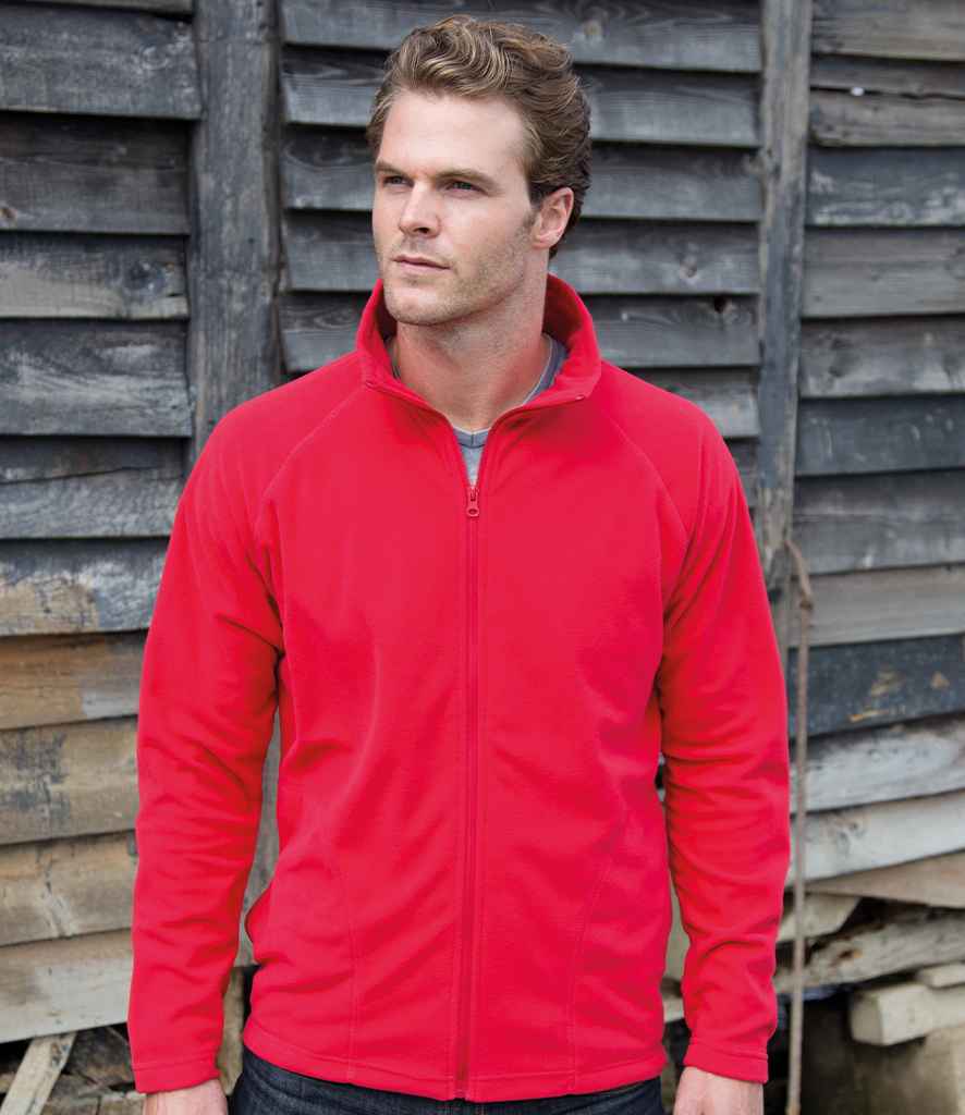 Result Core Micro Fleece Jacket | Red - Lancashire Teamwear