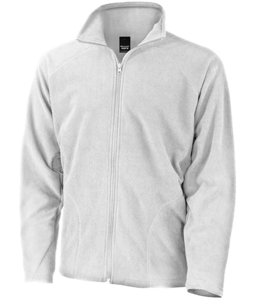 Result Core Micro Fleece Jacket | White - Lancashire Teamwear