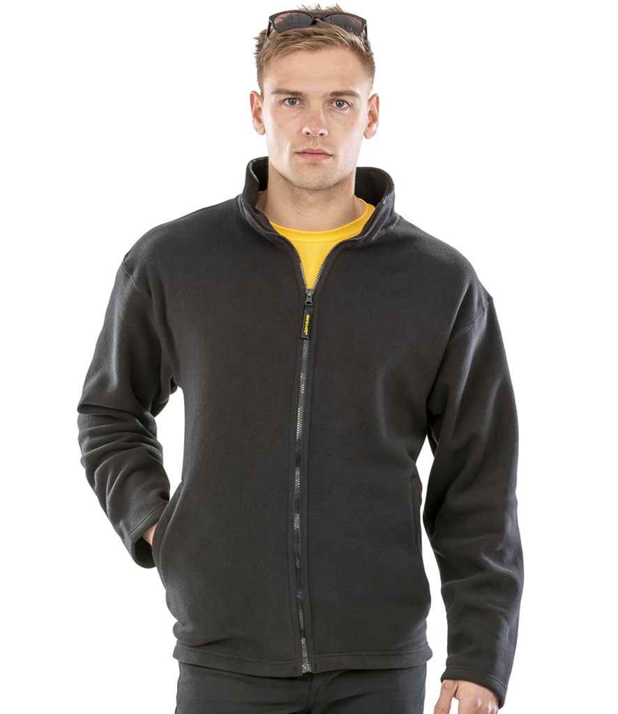 Result Horizon High Grade Micro Fleece Jacket | Black - Lancashire Teamwear