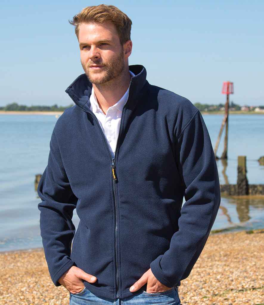 Result Horizon High Grade Micro Fleece Jacket | Navy - Lancashire Teamwear