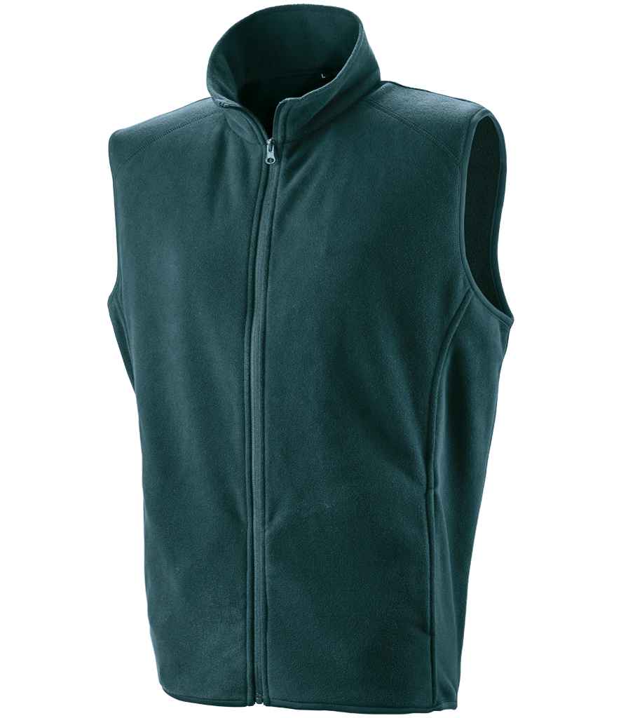 Result Core Micro Fleece Gilet Forest Green