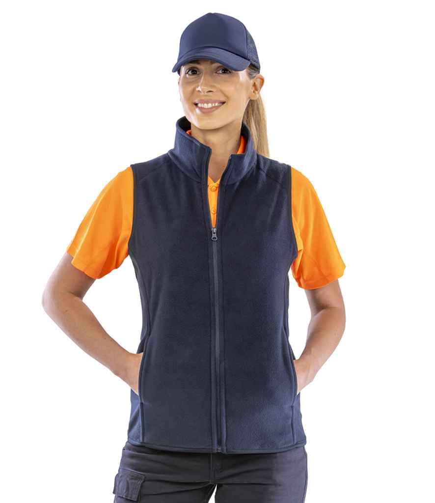 Result Core Micro Fleece Gilet | Navy - Lancashire Teamwear