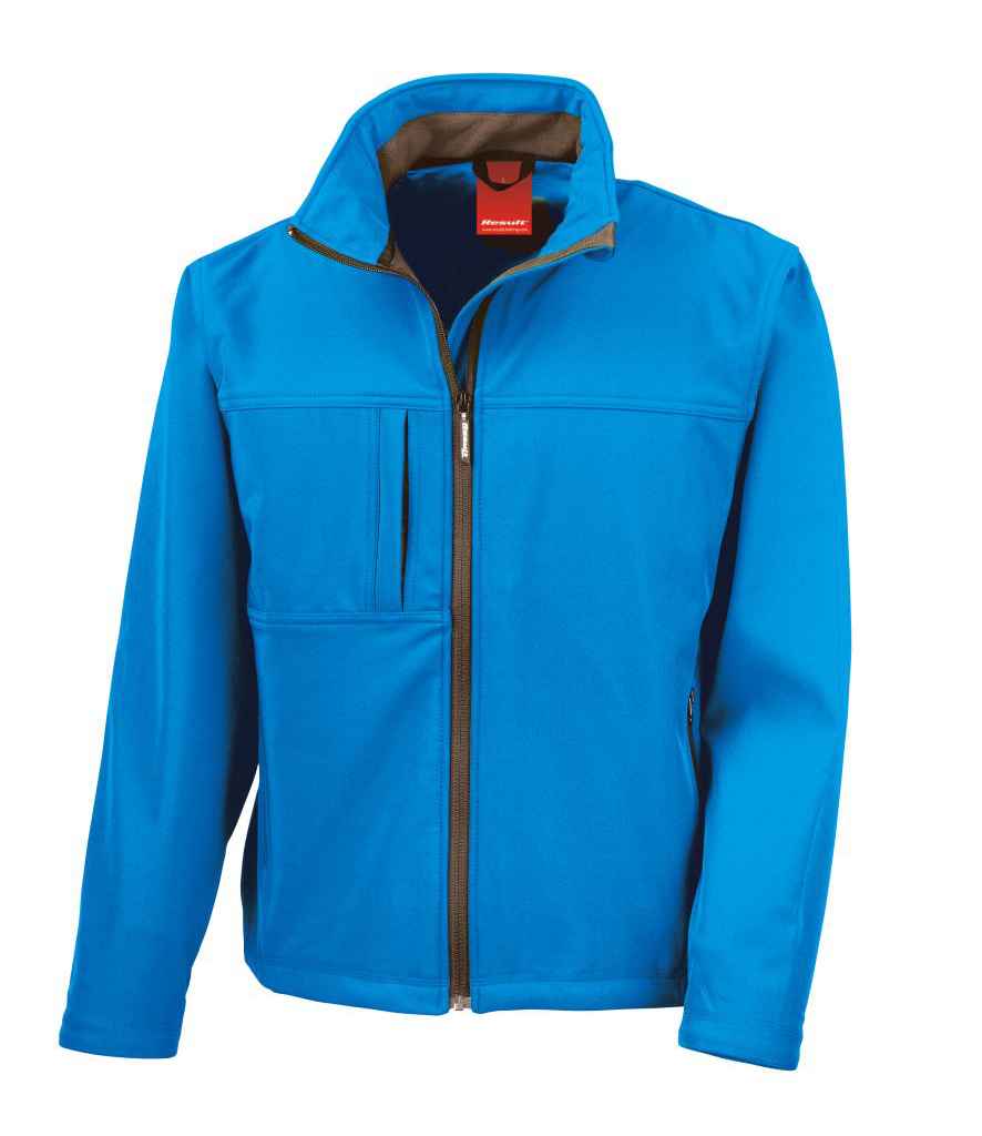 Result Classic Soft Shell Jacket Azure