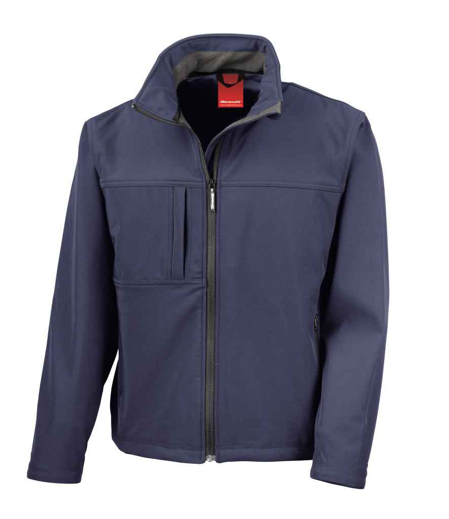 Result Classic Soft Shell Jacket Navy