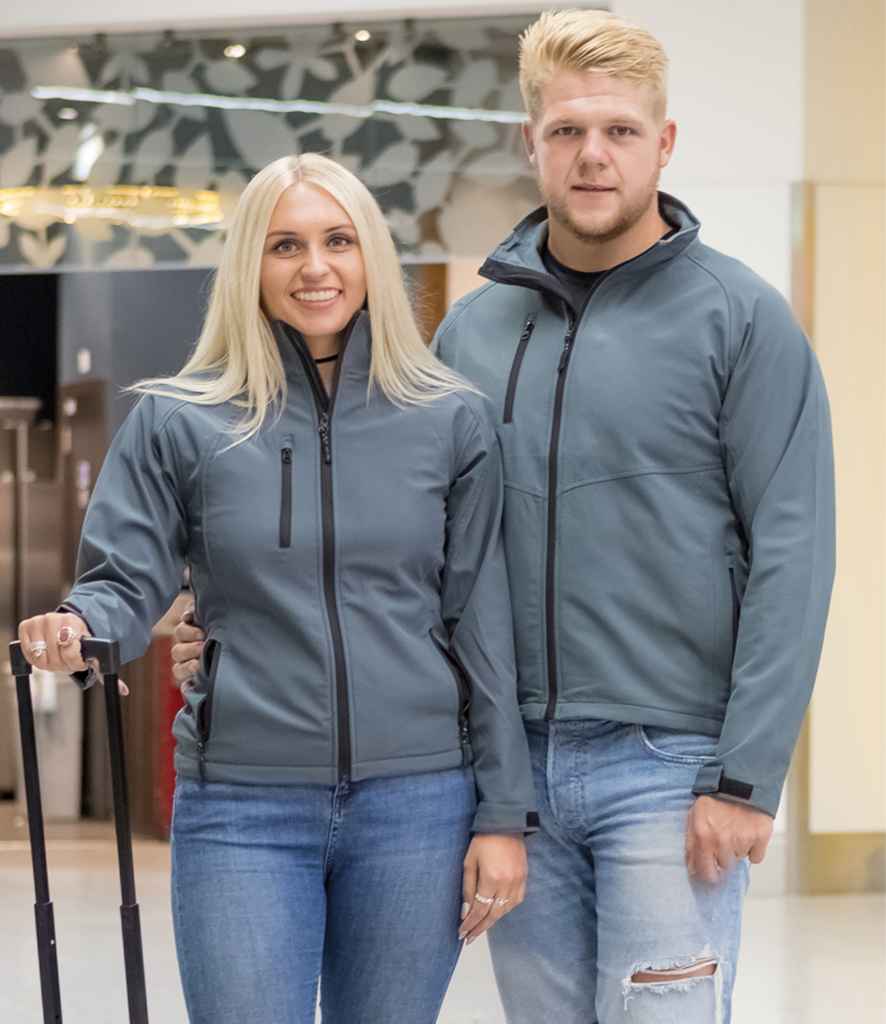 Result Ladies Base Layer Soft Shell Jacket | Silver Grey - Lancashire Teamwear
