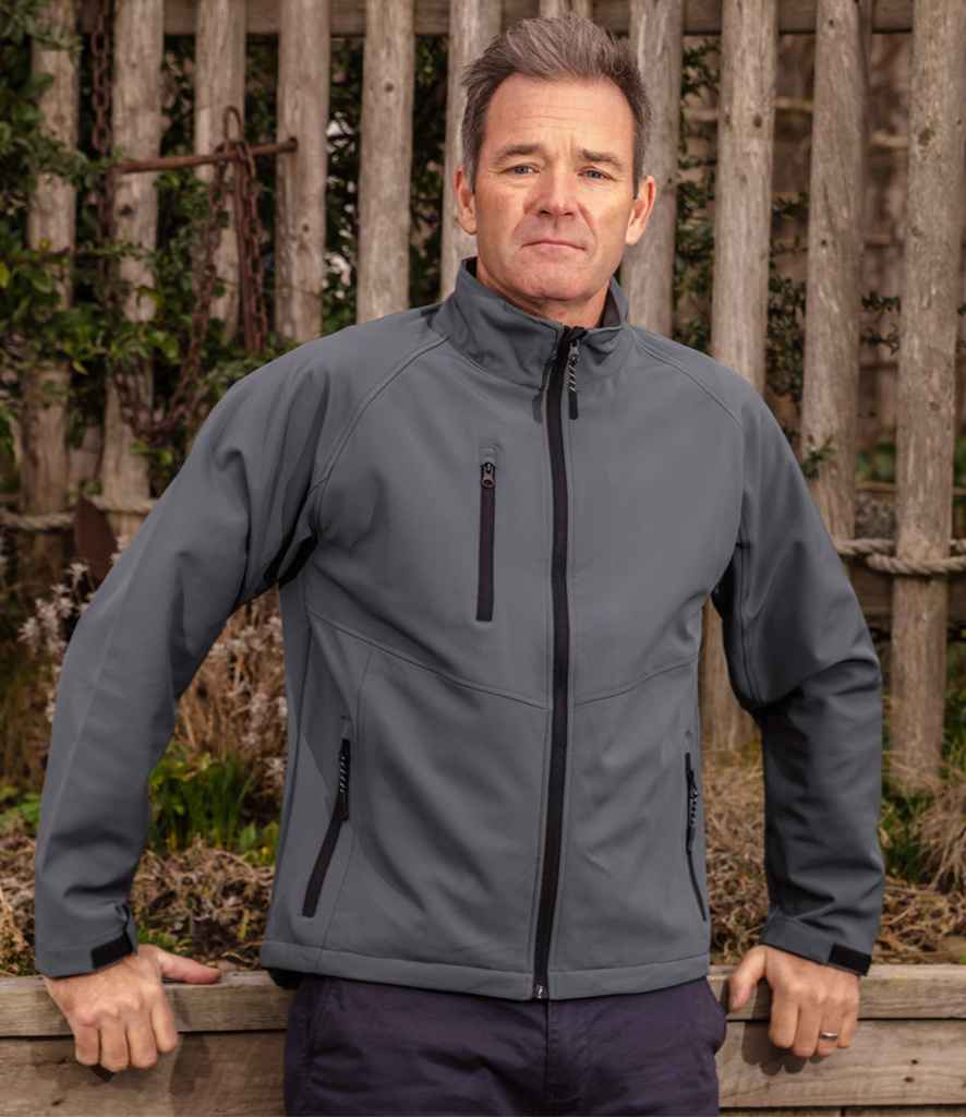 Result Base Layer Soft Shell Jacket | Silver Grey - Lancashire Teamwear
