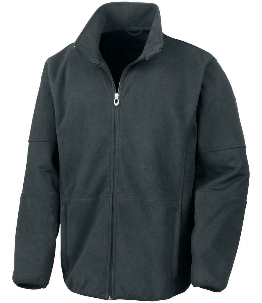 Result Osaka Combed Pile Soft Shell Jacket Black
